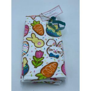 Cupcakes and Cashmere Easter Kitchen 3 Piece Set Hand Towels & Cookie Cutter